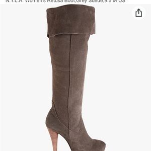 New n.y.l.a. Brown Retusa knee high boots 9